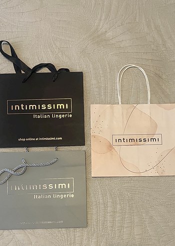 Çeşitli Markaların Karton Torbaları - Görsel 5