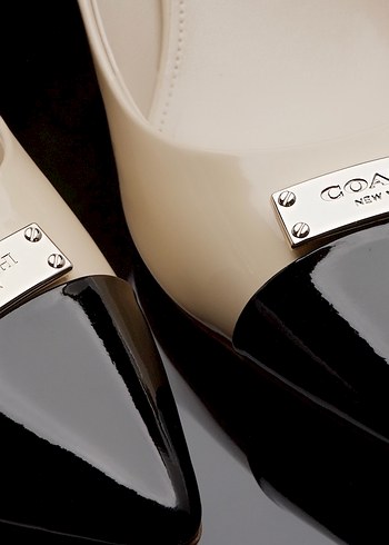 Coach Rugan Topuklu Ayakkabı - YENİ - Görsel 2