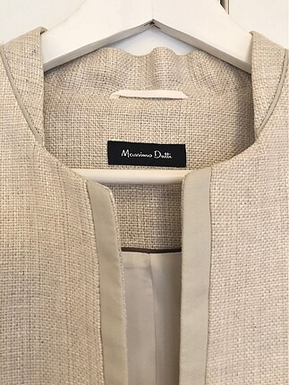 Massimo Dutti Massimo Dutti bej keten ceket