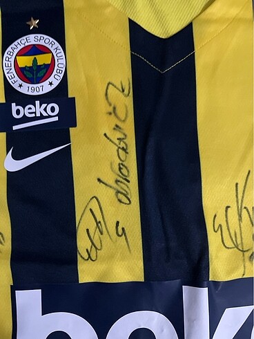 s Beden sarı Renk Nike Fenerbahçe beko imzali basketbol formasi