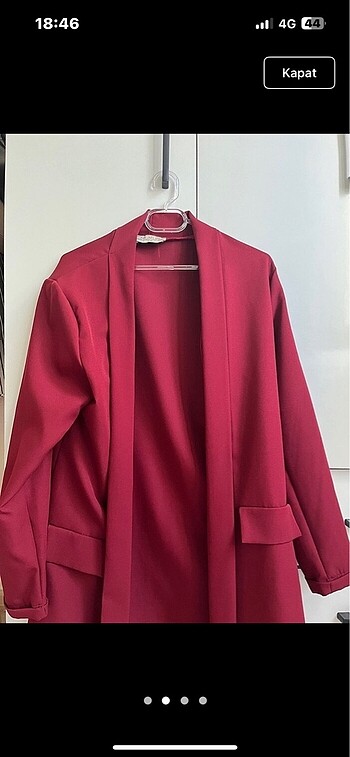 Bordo ceket