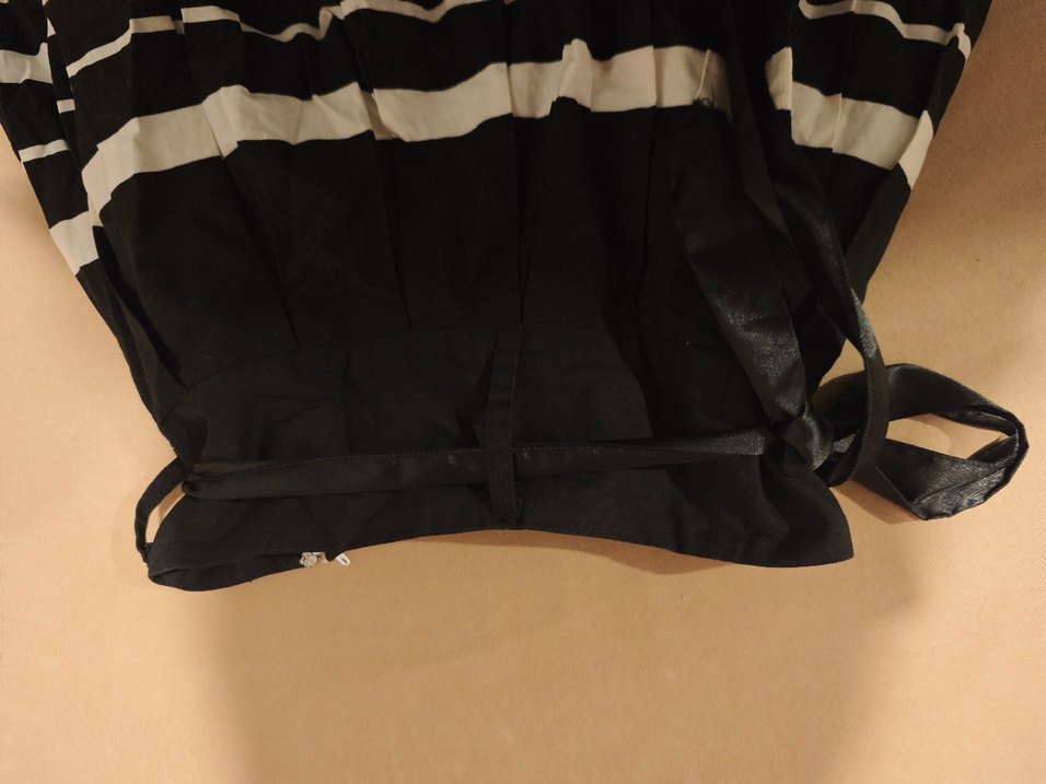 Zebra Desenli Pileli m beden diz alti etek - Görsel 2