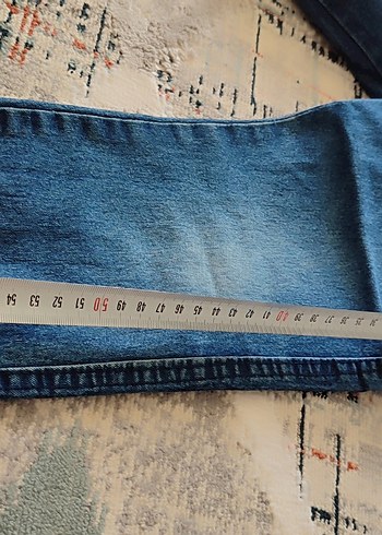 Erkek Çocuk Mavi Rahat Kesim Denim Pantolon - Görsel 5