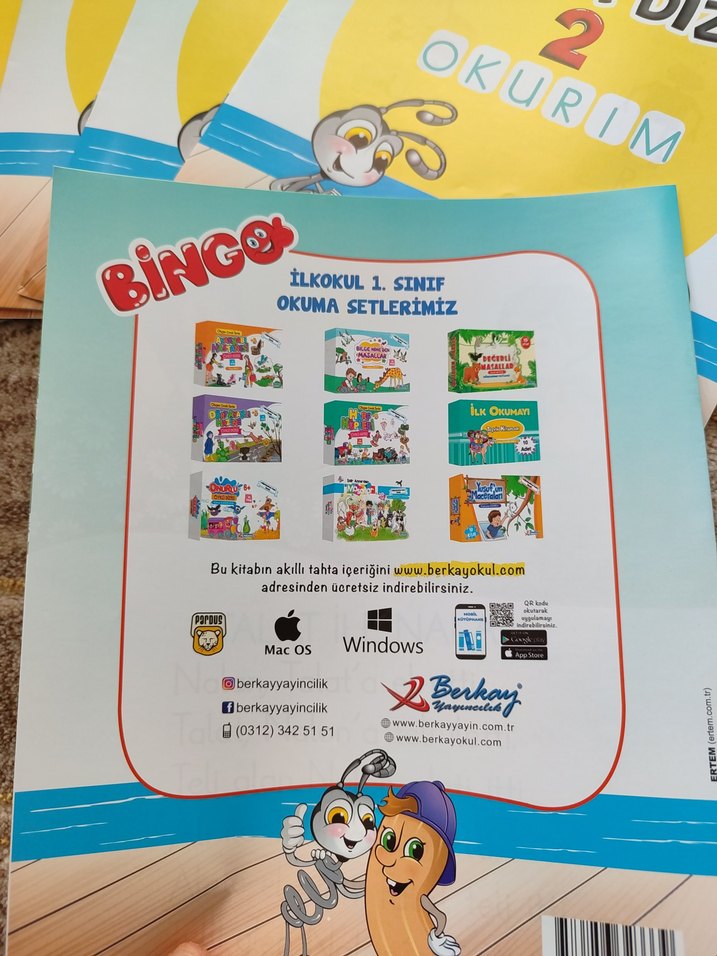 Bingo Okuma Dizisi 1 Anetil Çocuk Kitabı - Görsel 5