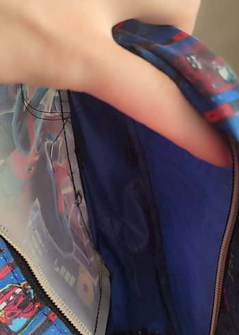 Renkli Örümcek Adam Çocuk Okul Çantası - Görsel 4