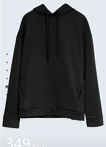 Stradivarius Siyah sweatshirt 