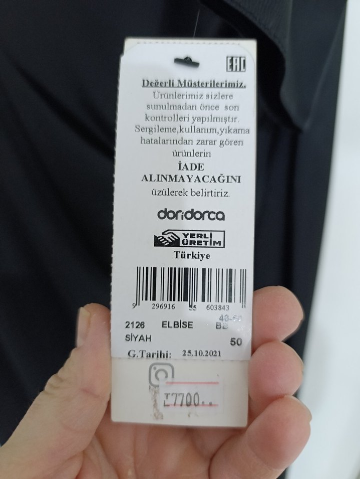 Siyah V Yakalı Uzun Kadın Abiye Elbise - Görsel 5