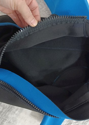 Erkek Çocuk Kısa Kollu Mavi Siyah Mayo - Görsel 6