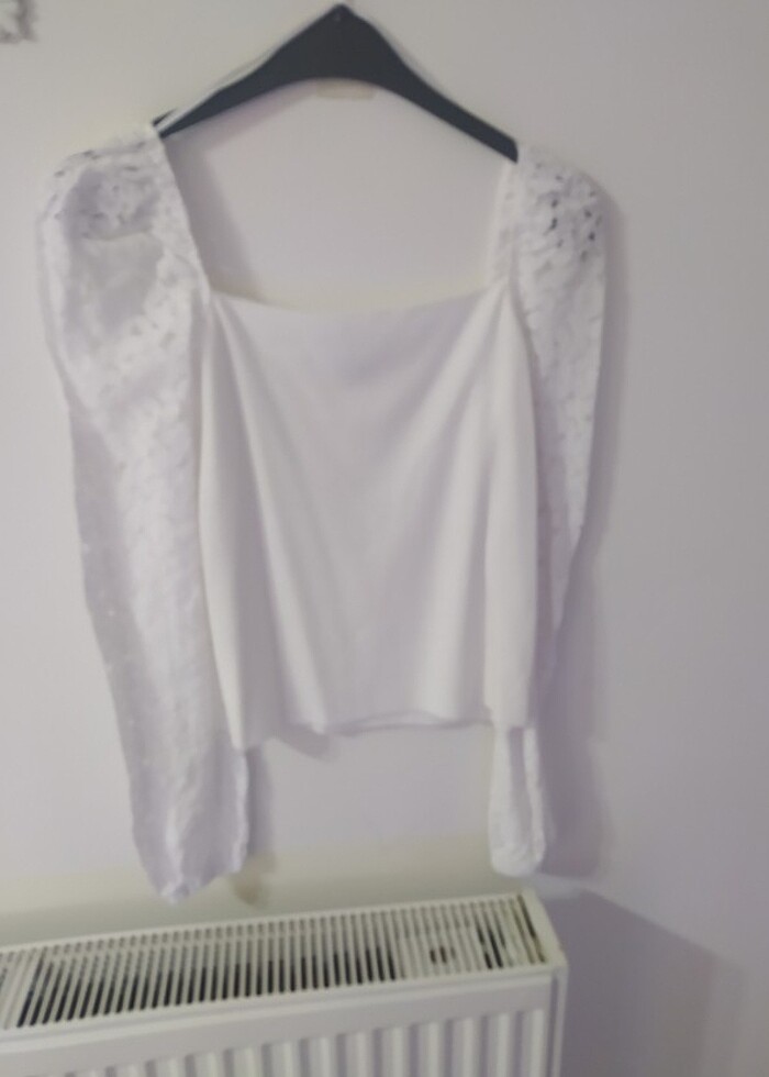 Balon kol bluz - Görsel 3