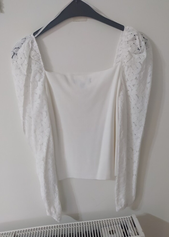 Balon kol bluz - Görsel 4