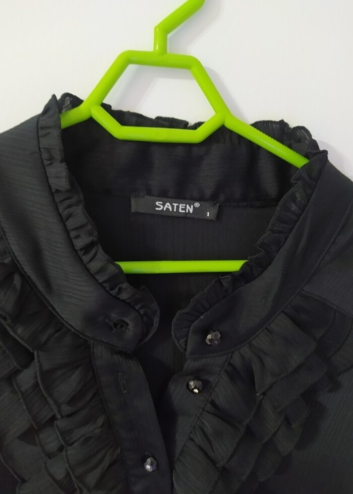 Şifon gömlek - Görsel 3