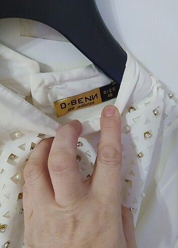 Krem bluz - Görsel 4