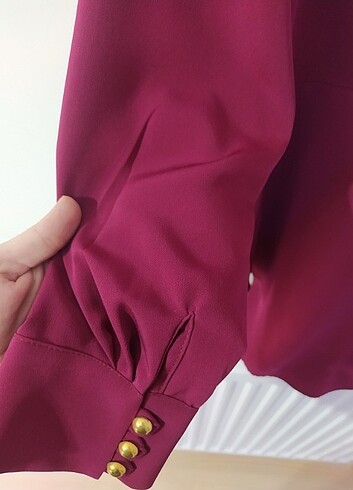 Önü kısa arkası uzun bluz - Görsel 7