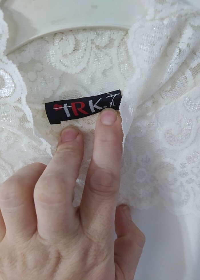 Krem gibi kırık beyaz gibi penye bluz - Görsel 3