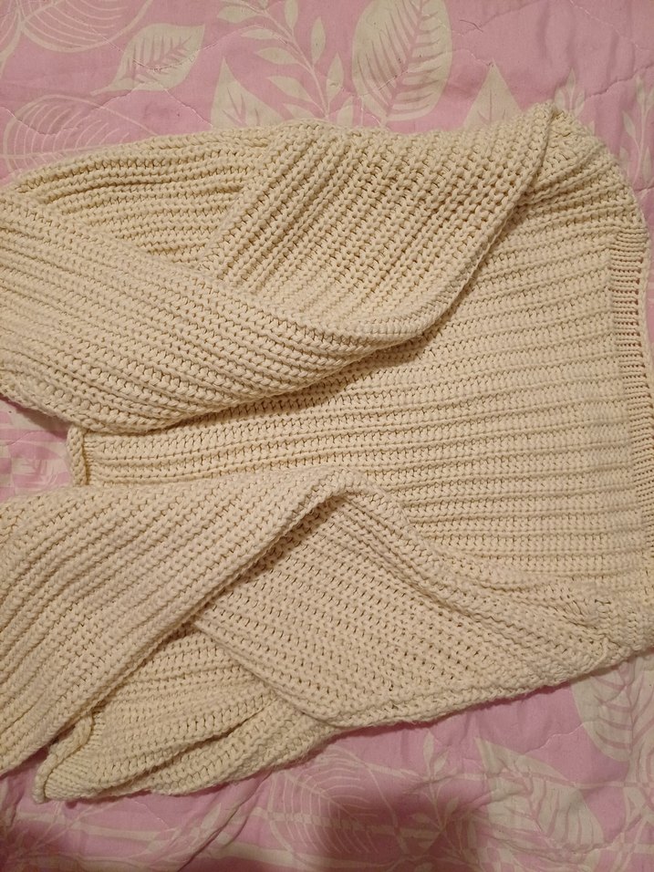 Bej Kadın Knitwear Bisiklet Yaka Kazak - Görsel 2