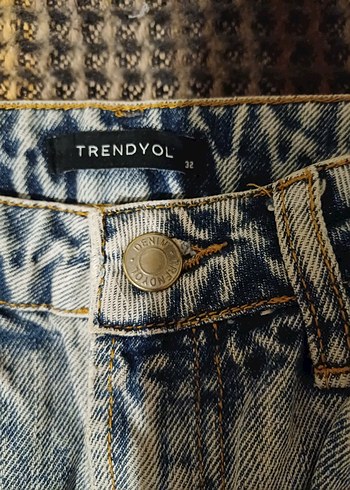 Gevşek Kesim Kadın Midi Boy Kot Pantolon - Görsel 2