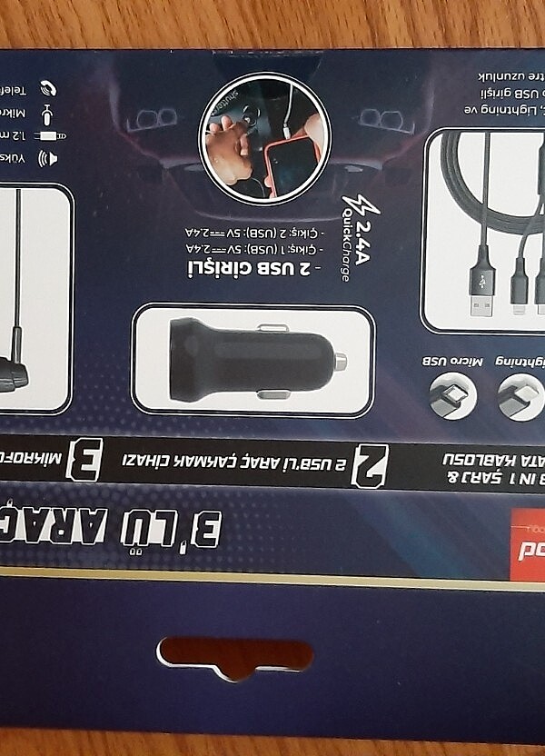 Bood 3'lü Araç Kiti Cs-61

 - Görsel 2