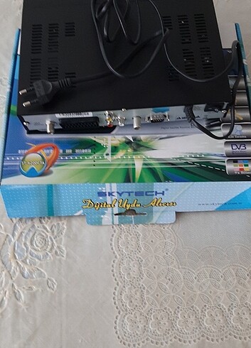 SKYTECH dijital uydu alıcısı ST-6200 FTA - Görsel 6