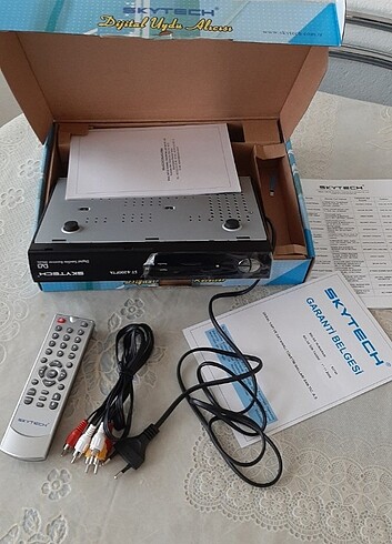 SKYTECH dijital uydu alıcısı ST-6200 FTA - Görsel 4