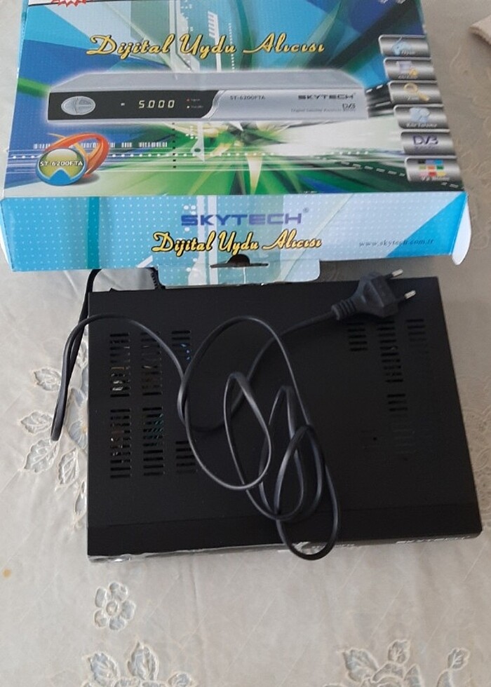 SKYTECH dijital uydu alıcısı ST-6200 FTA - Görsel 2