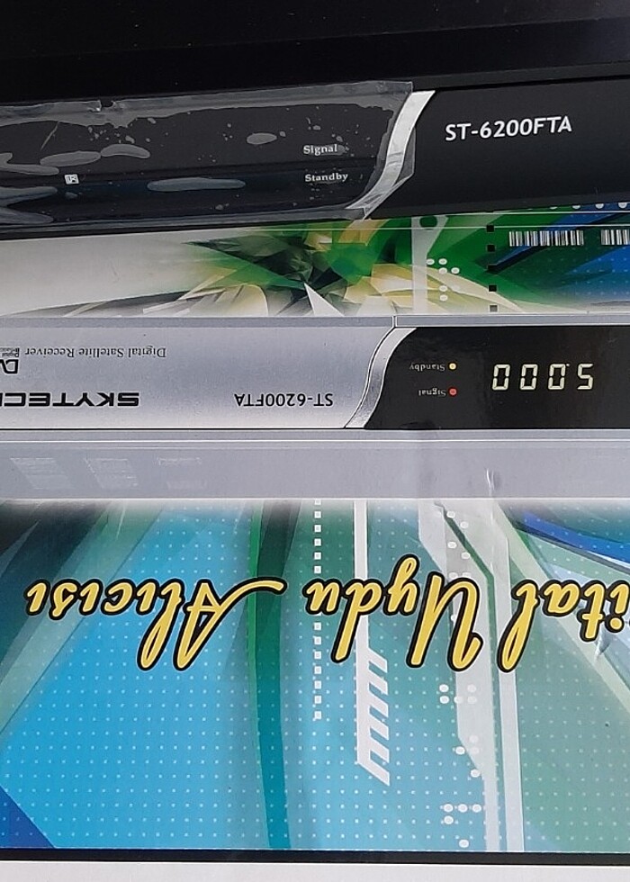 SKYTECH dijital uydu alıcısı ST-6200 FTA - Görsel 3