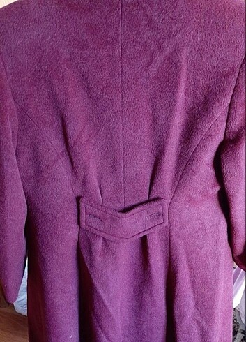 Pasha marka. Bordo, Xl. kaşe, uzun, yeni, hiç kullanılmamış palt - Görsel 7
