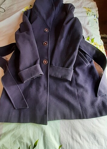 MARKOFF marka . Mor . 42 kadın mantosu. Az kullanılmış..  - Görsel 10