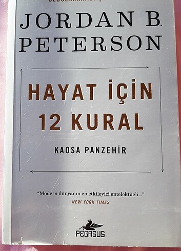 Hayat İÇİN 12 Kural. Jordan B. Peterson