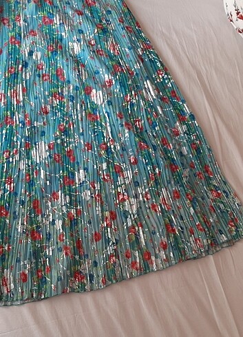 Kipdemir şifon uzun etek. 40-44 beden - Görsel 3