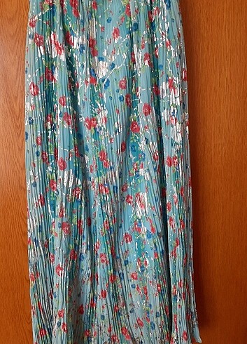 Kipdemir şifon uzun etek. 40-44 beden - Görsel 2