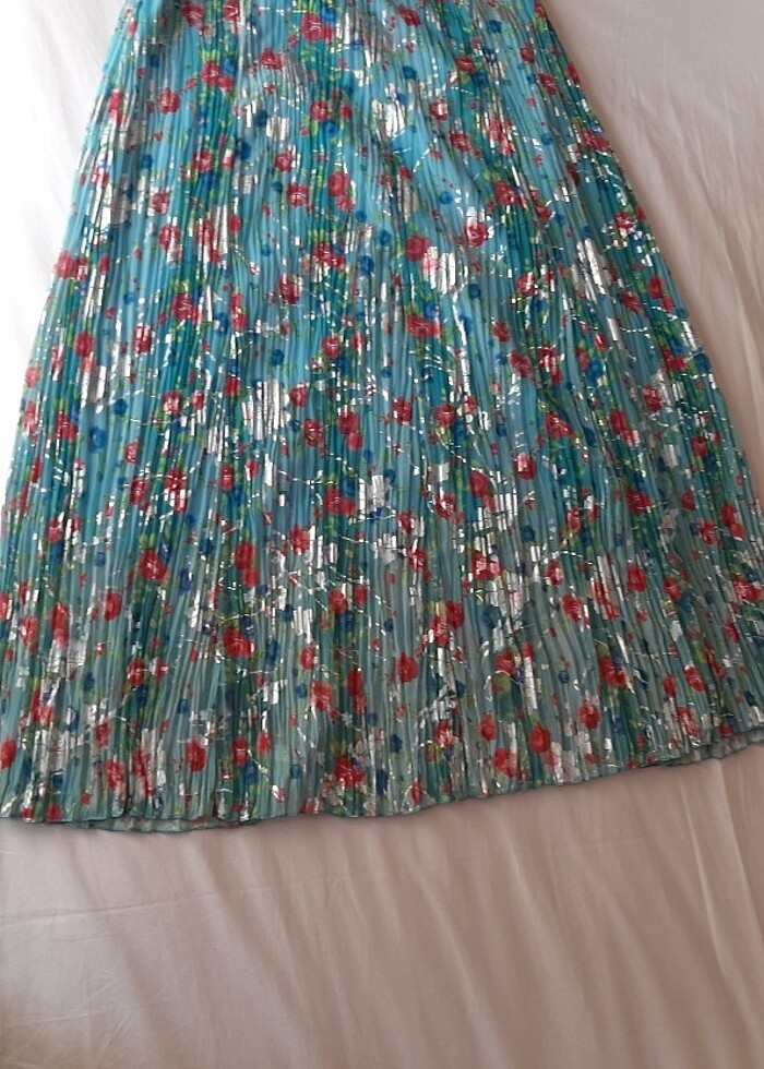 Kipdemir şifon uzun etek. 40-44 beden - Görsel 5