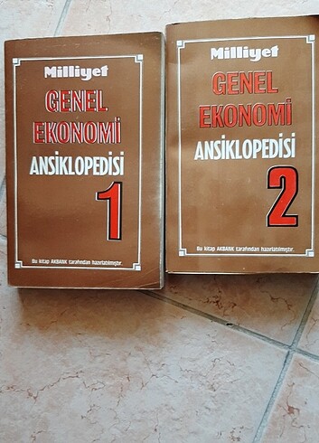 Milliyet Genel ekonomi ansiklopedisi 1- 2 cilt