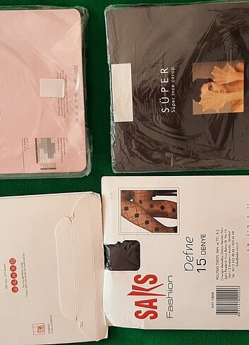 Penti ve Saks marka 4 adet külotlu çorap  - Görsel 8