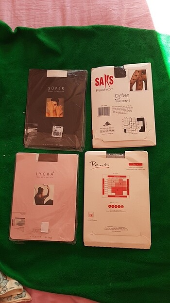 Penti ve Saks marka 4 adet külotlu çorap  - Görsel 12