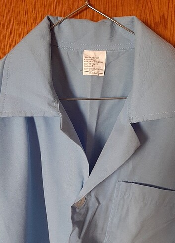 Erkek Pamuklu pijama takımı.  3 beden. açık mavi yeni - Görsel 5