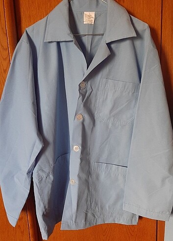 Erkek Pamuklu pijama takımı.  3 beden. açık mavi yeni - Görsel 7