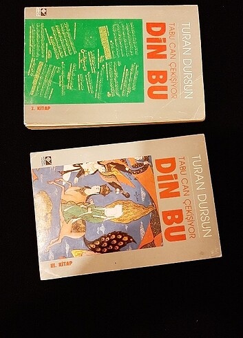 Turan Dursun. DİN BU 2. ve 3. KITAP. Tabu Can Çekişiyor