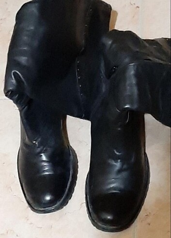 GÖN deri çizme. deri. fermuarli. 40 numara - Görsel 4