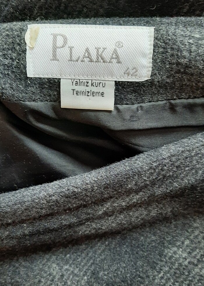 Plaka marka 42 beden düz dar etek  - Görsel 2