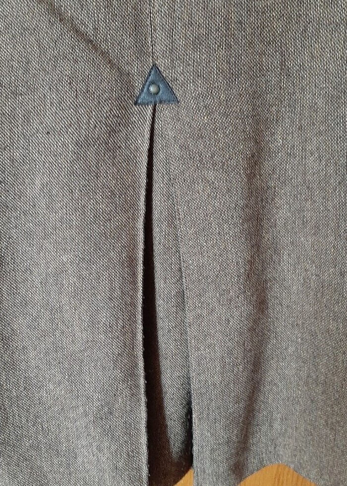 Twist marka 42 beden yünlü etek. kahverengi krem rengi Kumlu kum - Görsel 2