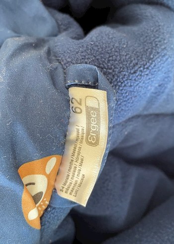 Kürklü Kapüşonlu Erkek Bebek Kış Tulumu astronot mont - Görsel 7