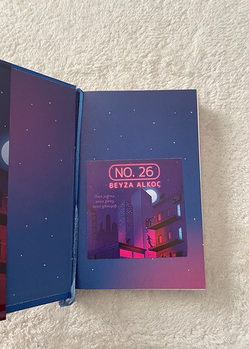  NO.26 - Beyza Alkoç ciltli kitap