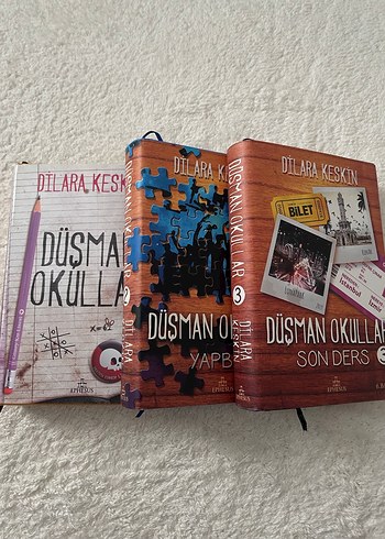 Dilara Keskin - Düşman Okulları Serisi 3 Kitap