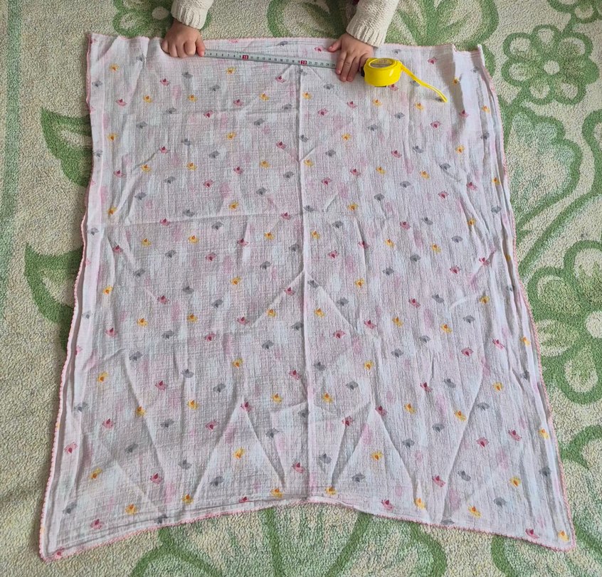 bebek battaniye orta kalınlıkta v müslin - Görsel 3