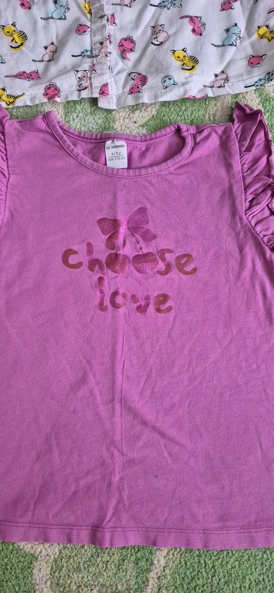 kısa Kollu 3 4 yaş arası tshirtler toplu fiyat - Görsel 3