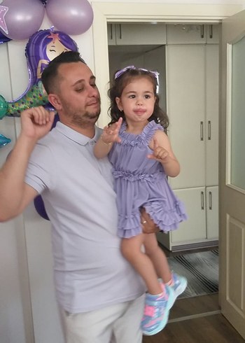 Çocuk Mor Fırfırlı Halter Yaka Elbise