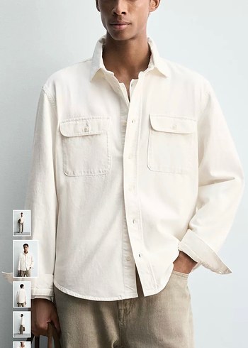 Zara ZARA YENİ SEZON- Denim İnce Ceket