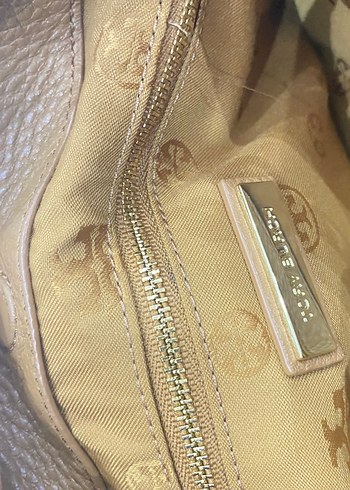 Beden camel Renk Tory burch Deri Kadın Çanta