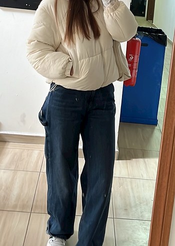 Mavi baggy jean - Görsel 2