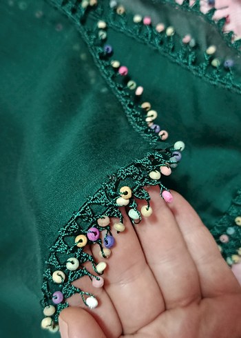 Boncuk İşleme oya hepsi var - Görsel 3